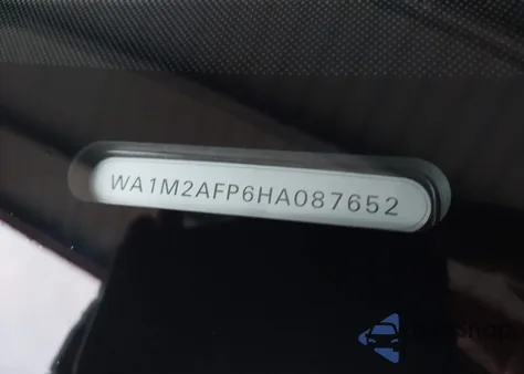 2017 Audi Q5 2.0T Premium from USA, damaged, VIN WA1M2AFP6HA087652